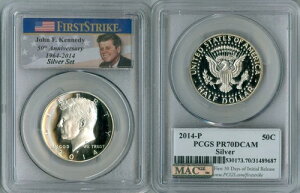 2014-P PCGS PR70 Vo[ DCAM t@[XgXgCN v[tAMACPQAJFK n[t PlfB 50NLO