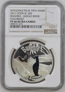 2011 NbN $5 \[Y}gtB 75 NoM WO ubN - NGC PF66 UC
