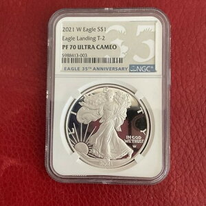 2021 W T-2 NGC v[t PF70 EgJI S$1 Vo[