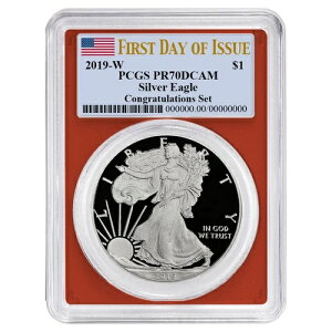 2019-W v[t $1 AJ Vo[ C[O ROe[V Zbg PCGS PR70DCAM FDOI ...