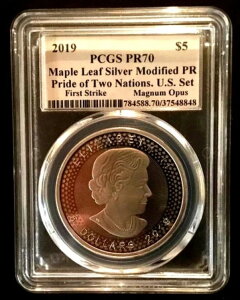 Ji_ 2019 PCGS PR70 [v[t fBt@Ch }Oi IvX 1IX Vo[RC