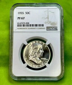 1955N NGC PF 67 Vo[ tN n[thAv[t 67 50ZgRCAZ~L[f[g