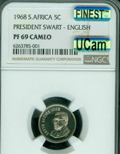 1968N AtJ XEH[g p 5Zg NGC PF69 MAC UCAM ōi *