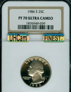 1986 S Vg NH[^[ NGC PF70 UCAM MAC UHcam MAC ōi & ȂB