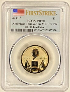 2024-S AJCmx[V ME Rev PR DC ד FirstStrike PCGS F PR70