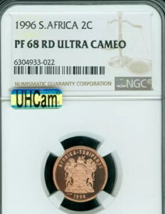 1996�N ��A�t���J 2�Z���g NGC PF68 MAC UHCAM 2ND FINESTSPOTLESS 4,827�� ���s *