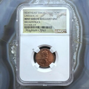 1999年 アメリカ リンカーン 1セント ノースイースト エラーコレクション NGC 未流通 #8161828-319