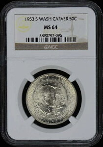 VgEJ[o[ 1953-S Vo[LO 50Zg NGC MS64