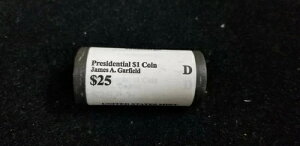 2011 D $1 �W�F�[���Y A. �K�[�t�B�[���h�哝�̋L�O 25 �R�C�� BU Unc �č������� $25 ���[��
