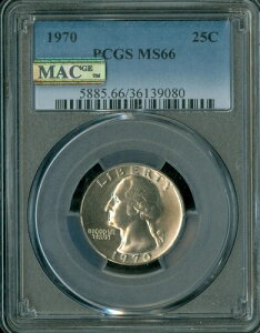 1970 NVg NH[^[ PCGS MS66 PQ MAC X|bgXB