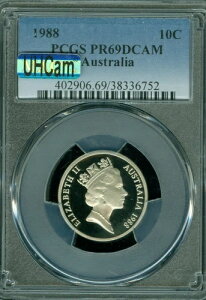 1988N I[XgA 10Zg PCGS PR69 MAC UHCam MAC 2ND ō *