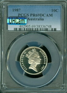 1987N I[XgA 10Zg PCGS PR69 MAC UHCam MAC 2ND ō *