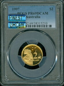 1997NI[XgA 2h PCGS PR69 MAC FINEST UHCam & SPOTLESSB