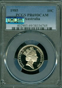 1985N I[XgA 10Zg PCGS PR69 MAC UHCam MAC 2ND ō *