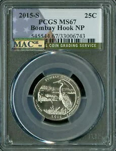 2015 S {xC tbN tbO NH[^[ PCGS MS67 PQ 2ND ōO[h }bNX|bgXB