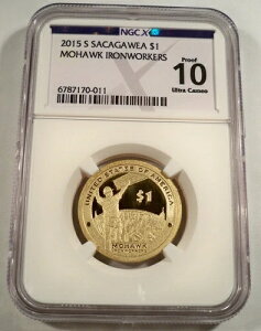 2015-S NGC PF10 UCAM TJKEBA hv[t z[N ACA[J[Y $1 PR 70 Eg