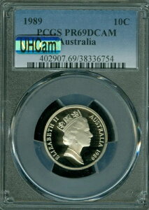 1989N I[XgA 10Zg PCGS PR69 MAC UHCam MAC 2ND ō *