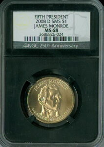 2008 D �W�F�[���X �������[ �v���W�f���g �h�� NGC MS68 SMS 2ND �ō����O���[�h ���g�� �X�|�b�g���X�B