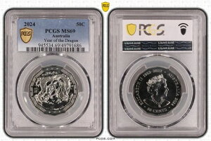 I[XgA 2024N CN 50Zgd PCGS MS69 #1686