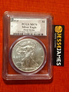 2014N 1h AJ Vo[ C[O PCGS MS70 t@[XgXgCN Vo[ tHC x