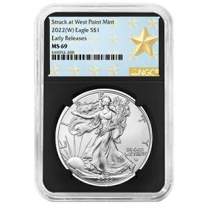 2022N (W) 1h AJ Vo[ C[O NGC MS69 ER EFXg|Cg X^[x gRA