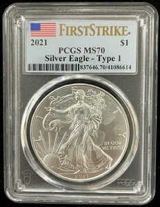 2021N 1h AJ Vo[ C[O PCGS MS70 FirstStrike? tbOx ^Cv1 
