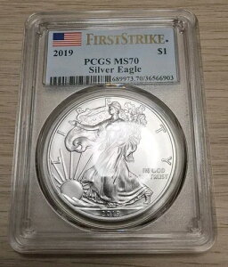 2019 AJ Vo[ C[O - PCGS MS70 - t@[Xg XgCN - tbO x - vȔ!