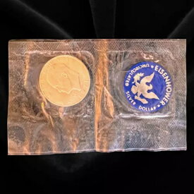 ?? 1971年 アイゼンハワー銀貨 ? 銀含有量40%の未流通アイゼンハワー銀貨！??