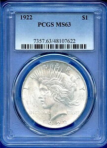 1922 P PCGS MS63 s[XVo[h 1h čǃRC 1922-P MS-63 uXgzCg