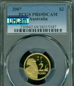 2007N I[XgA 2h PCGS PR69 MAC UHCam 2ND ō *