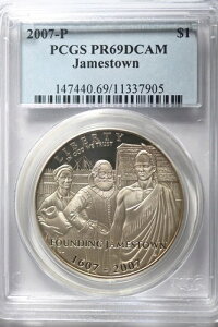 2007N P WF[Y^E 1h 400NLO - PCGS PR69 DCAM