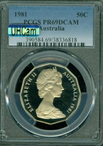 1981N I[XgA 50Zg PCGS PR69 MAC UHCam 2ND FINEST MAC SPOTLESS *