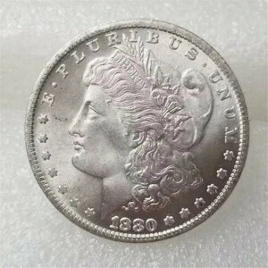 1880-CC �����K���E�_���[ BU �����ʃ~���g�X�e�[�g �V���o�[ $1 �č��R�C�� 10��