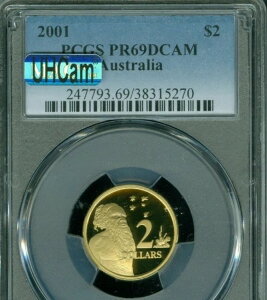 2001N I[XgA 2h PCGS PR69 MAC UHCam 2ND ō *