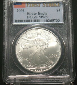 2006N AJ Vo[C[Oh 1h PCGS MS69 1IX Vo[