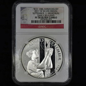 2011�N �V���o�[ 9��11�����_�� ? NGC PF-70 ? �v���[�t�R�C�� 9/11�������A�� ER UCAM