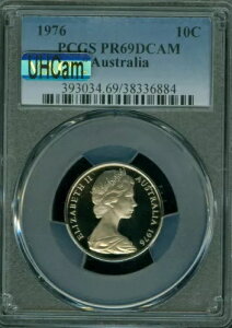 1976N I[XgA 10Zg PCGS PR69 MAC UHCam MAC 2ND ō *