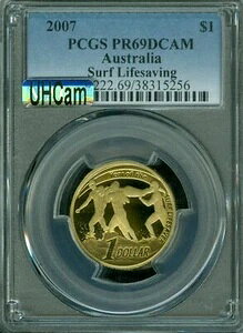 2007N I[XgA T[t $1 h PCGS PR69 MAC UHCam 2ND ō & V~Ȃ *