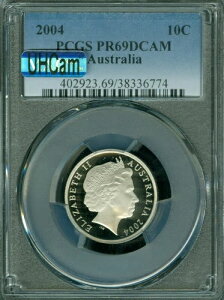 2004N I[XgA 10Zg PCGS PR69 MAC UHCam MAC 2ND ō *