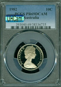1982N I[XgA 10ZgQ[ PCGS PR69 MAC UHCam 2ND FINEST MAC SPOTLESS *