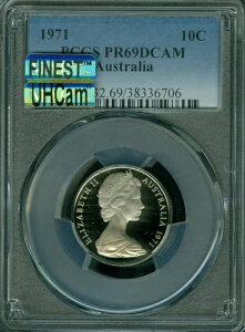 1971N I[XgA 10Zg PCGS PR69 MAC UHCam MAC ō *