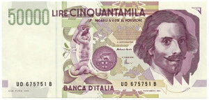 50000 ���� �W���� �������c�H �x���j�[�j 2 �� TIPO LETTERA D 20/02/1997 FDS