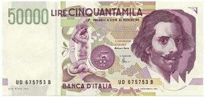 50000 ���� �W���� �������c�H �x���j�[�j 2 �� TIPO LETTERA D 20/02/1997 FDS