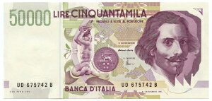 50000 ���� �W���� �������c�H �x���j�[�j 2 �� TIPO LETTERA D 20/02/1997 FDS