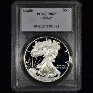 1999-P $1 v[t Vo[ C[O ? PCGS PR-67 ? v[ u[ z_[ RC 481 ?Mς?