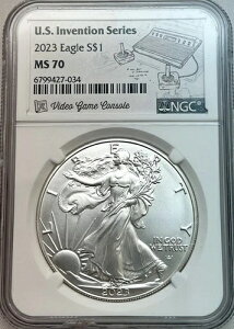 2023�N�č������V���[�Y�r�f�I�Q�[���R���\�[�� �V���o�[�C�[�O�� NGC MS 70�i�A�^���j