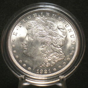 1921年 アメリカ モルガン銀貨 1ドル 未流通 90%銀 100周年記念