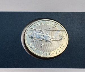 ~Simply Coins~ 2018 RAF SEA KING 2 2�|���h�R�C��BU