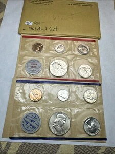 1961N P&D 90% Vo[ 10Zbg US MINT uAg 