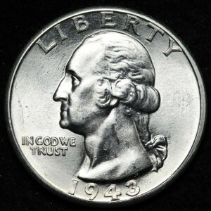 1943-D Vg Vo[ NH[^[ WF BU ** MS E287 STEP